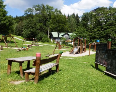 Dětské hřiště na Bedřichově - Špindlerův Mlýn