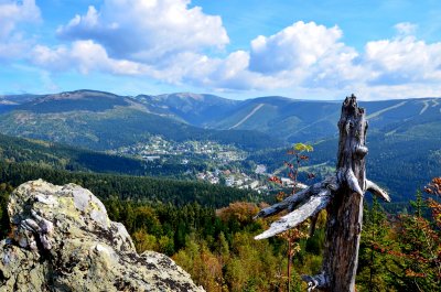 A secret tip for the most beautiful Krkonoše lookout - Harrachova skála