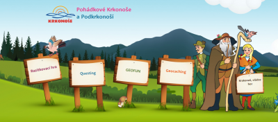 Fun for children: Stamping game In the footsteps of the Krakonoš. Have fun and win!