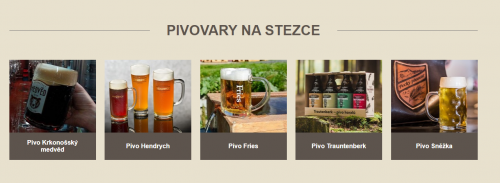 Take the Krkonoše beer trail