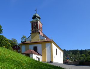 Bohoslužby a kostel sv. Petra - Špindlerův Mlýn