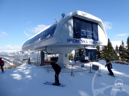 Skiareál Hromovka - Svatý Petr - Špindlerův Mlýn