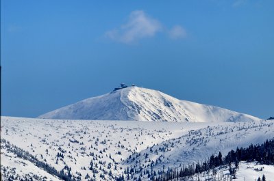 Winter trip to Sněžka