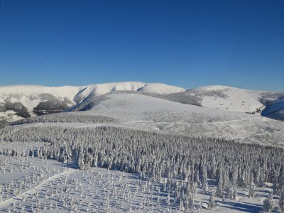 Trasy narciarstwa biegowego i obwody Na Pláni