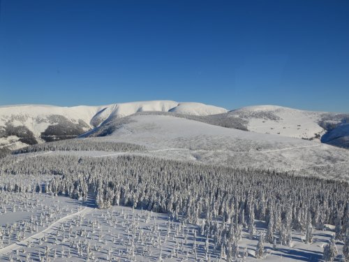 Langlaufloipes en circuits Na Pláni