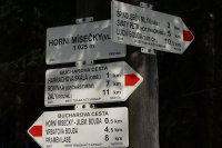 Běžecké okruhy Horní Mísečky
