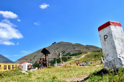 Kommer jeg til Sněžka med en mountainbike? eller Sněžka på en cykel ...