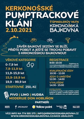 2.10.2021 - Kerkonošské PUMPTRACKOVÉ KLÁNÍ 