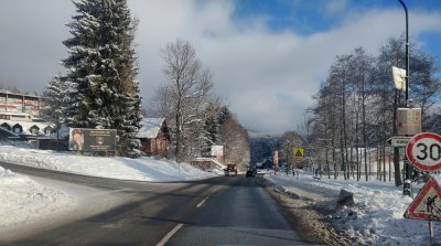 Current navigability of roads Spindleruv Mlyn