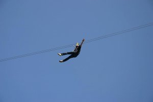 Zip line - Yelow point