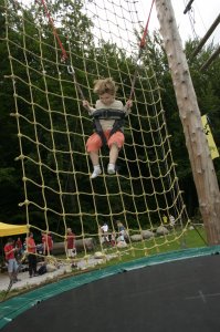 Yellow Point Bungee Trampoline