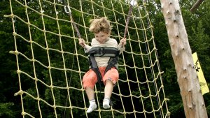 Yellow Point Bungee Trampolin