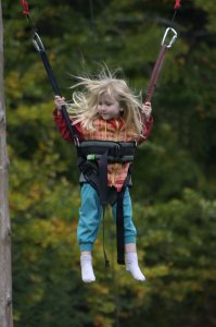 Yellow Point Bungee Trampoline