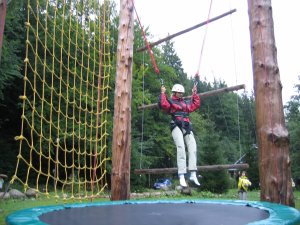 Yellow Point Bungee Trampolin
