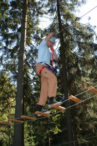 Affenpark Spindleruv Mlyn Rope Park