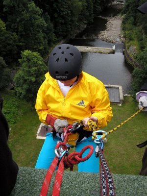 Rappelling