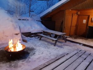 Snowtubing Svatý Petr u hotelu Olympie