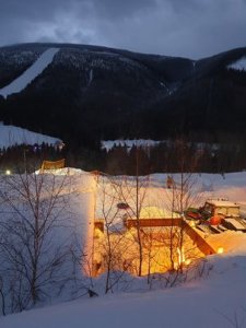 Snowtubing Svatý Petr u hotelu Olympie