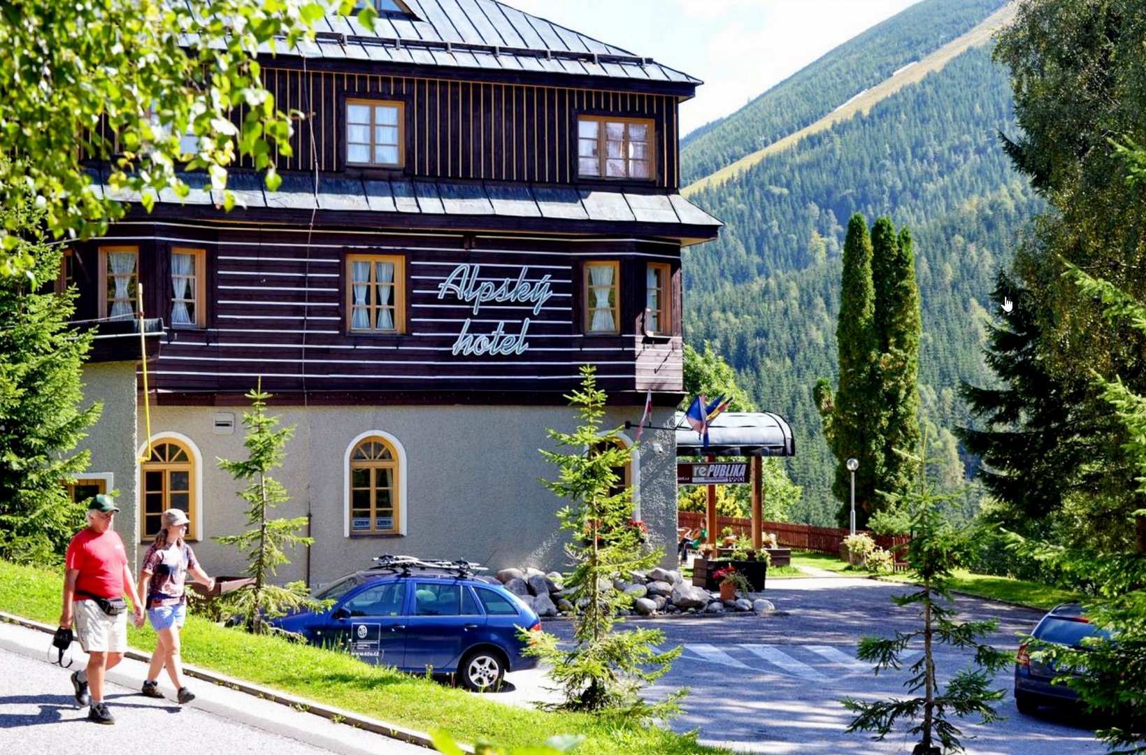 Alpský hotel